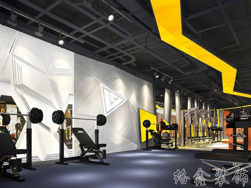 健身房實景效果室內(nèi)圖片-第523期