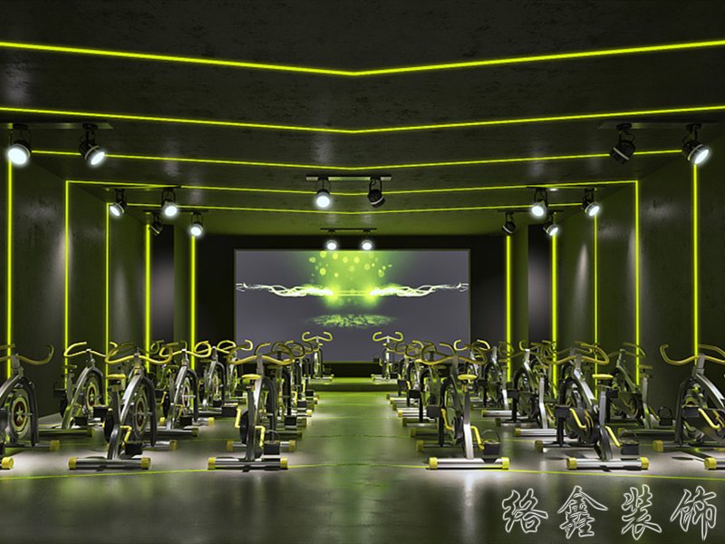健身房實景效果室內(nèi)圖片-第530期