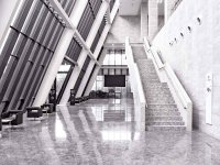 文化圖書館建筑設計展覽效果-1312-03