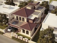 現(xiàn)代風格別墅室內裝修裝飾效果展示-1078-02