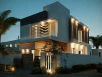 現(xiàn)代風格別墅室內裝修裝飾效果展示-1078-09