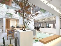 復式現代風辦公室裝修設計效果-1506-02