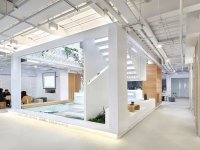 復式現代風辦公室裝修設計效果-1506-03