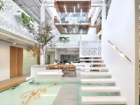 復式現代風辦公室裝修設計效果-1506-04