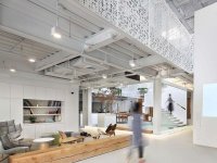 復式現代風辦公室裝修設計效果-1506-06