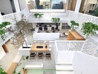 復式現代風辦公室裝修設計效果-1506-09