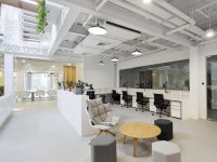 復式現代風辦公室裝修設計效果-1506-10