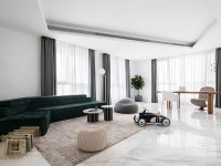 極簡個性風格辦公室裝修裝飾設(shè)計-1527-03