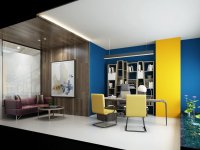 現(xiàn)代風格辦公室裝修裝飾設計效果-1560-04