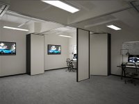 現(xiàn)代時尚辦公室裝修裝飾設計效果-1619-07