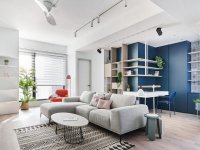 北歐風格家居裝修裝飾室內設計效果-A1022-05