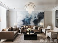 現(xiàn)代風(fēng)格家居裝修裝飾室內(nèi)設(shè)計效果-A8026-2