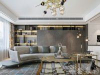 現代簡約家居裝修裝飾室內設計效果-B934