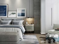 現代簡約家居裝修裝飾室內設計效果-B935-6