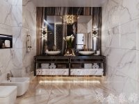 現(xiàn)代輕奢家居裝修裝飾室內設計效果-D210-9