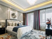 新中式風格家居裝修裝飾室內(nèi)設計效果-G607-7