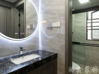 新中式風格家居裝修裝飾室內(nèi)設計效果-G620-7